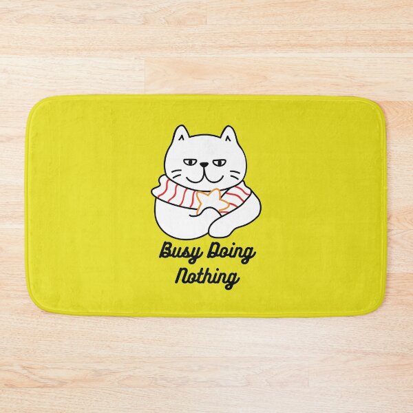 Item preview, Busy Doing Nothing Sticker designed and sold by AmberSiraj.