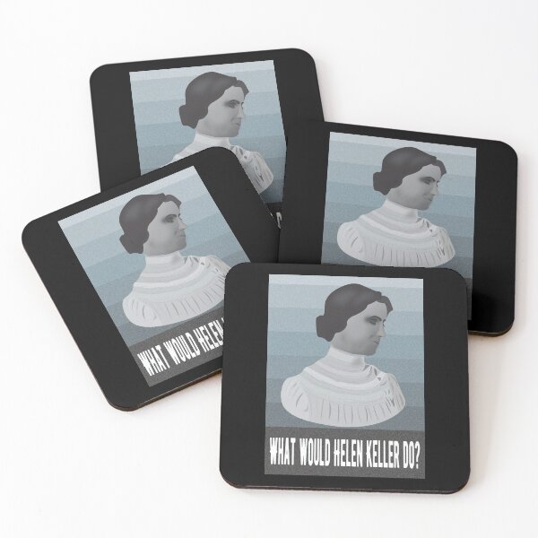 Item preview, What would Helen Keller do portrait designed and sold by lolquotes.