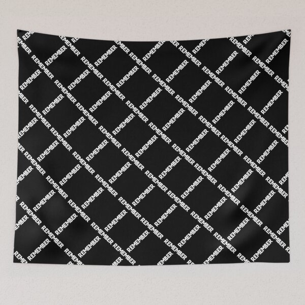 Item preview, Remember pattern - white designed and sold by ImaginarySouls.