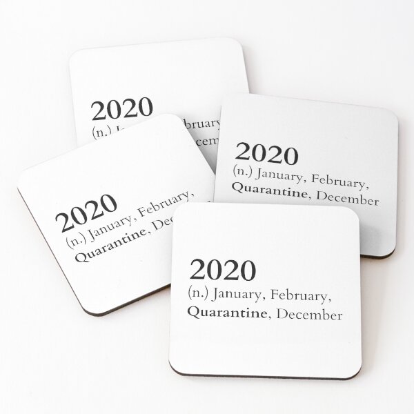 Item preview, 2020 Quarantine Dictionary Definition Noir designed and sold by MonocleSkully.