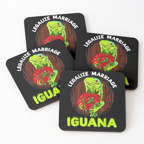 Item preview, Legalize Marriage Iguana Valentine For Reptiles designed and sold by shirleyfinley.
