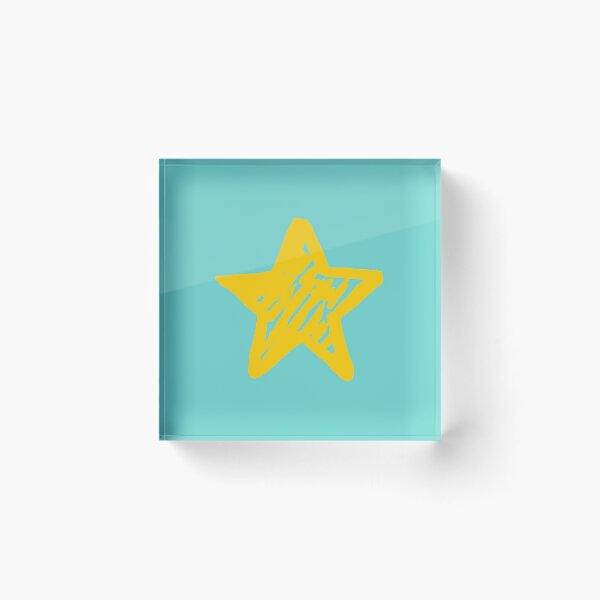 Item preview, Yellow Star designed and sold by SocialStreet.