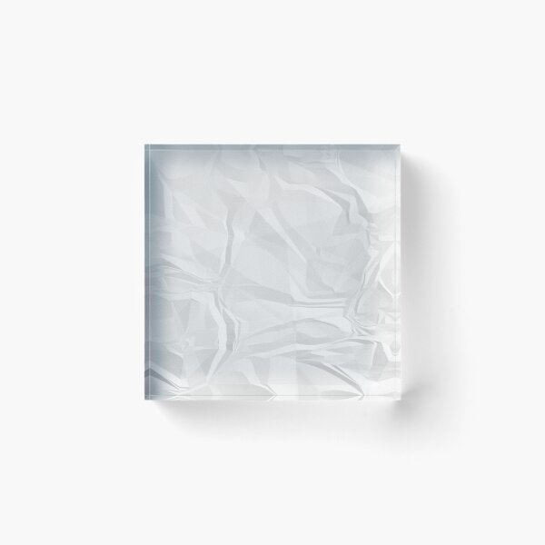 Item preview, A white crumpled sheet of paper. Realistic illustration of a crushed empty blank paper page. designed and sold by MrazTees.