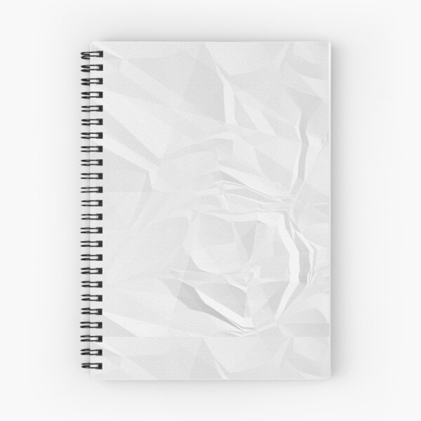 Item preview, A white crumpled sheet of paper. Realistic illustration of a crushed empty blank paper page. designed and sold by MrazTees.