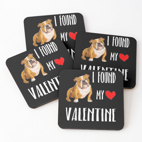 Item preview, I Found My Valentine Day Bulldog Dog Lover Gift  designed and sold by shirleyfinley.