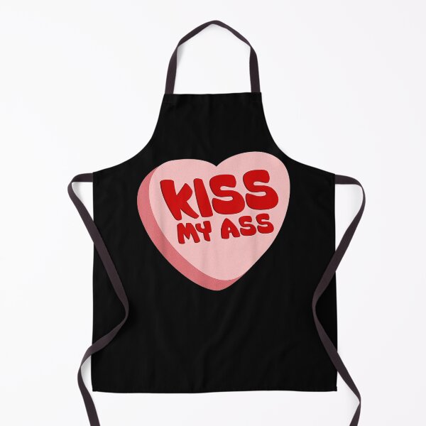 Item preview, Anti Valentine's Day Funny Valentine Heart Candy KISS MY ASS  designed and sold by shirleyfinley.