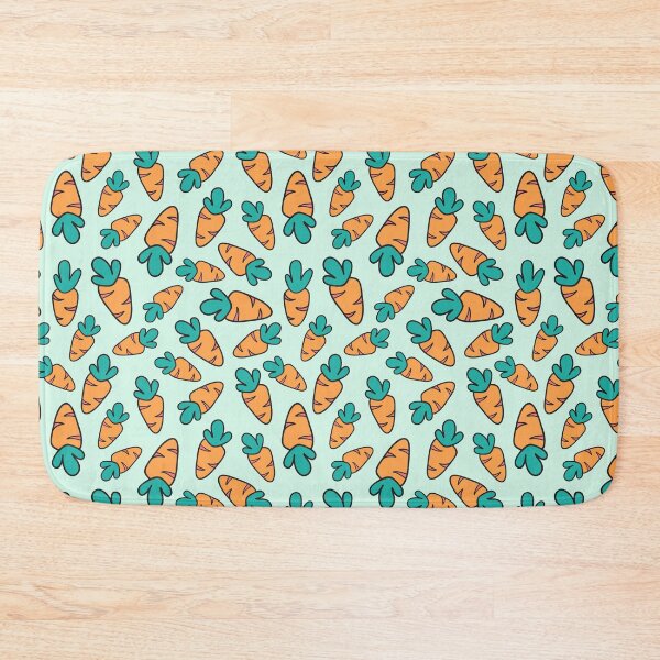 Item preview, Cute Carrot Pattern Veganuary designed and sold by Spaceshipsells.