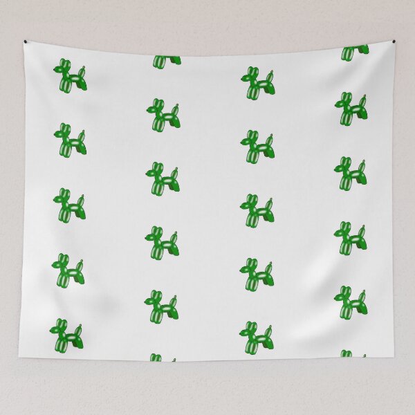 Item preview, Cute green balloon animal dog  designed and sold by LilEmms.