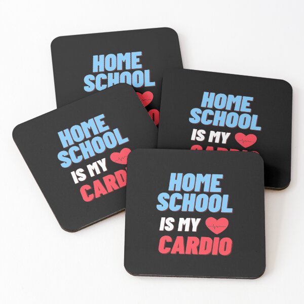 Item preview, Home School Is My Cardio With Heart designed and sold by Indra Agrawal.
