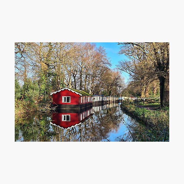 Item preview, Houseboats Reflection designed and sold by photobymich.