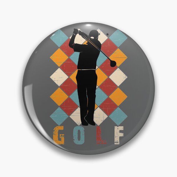 Item preview, Vintage checkered golf art designed and sold by SidTastic .