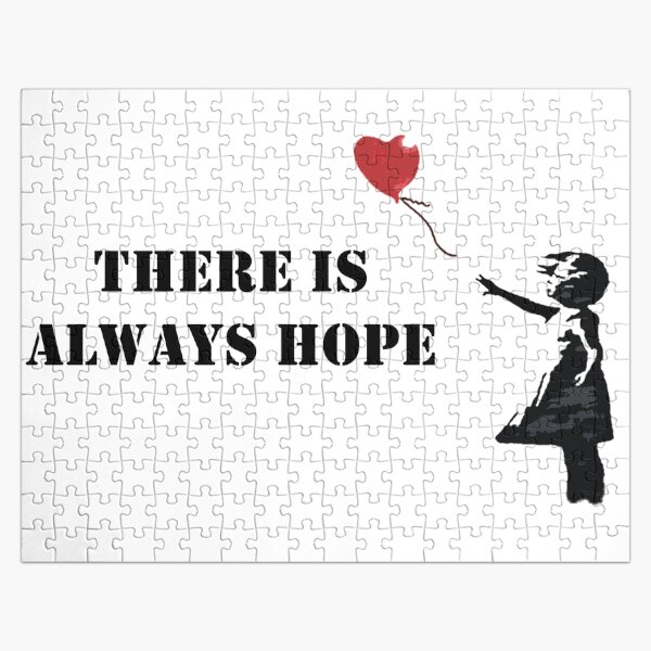 Banksy: Es gibt immer Hoffnung Puzzle