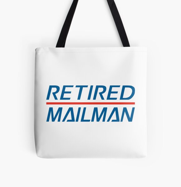  Funny Postal Worker Retirement Design For Mailman Men Women  Tote Bag : Clothing, Shoes & Jewelry