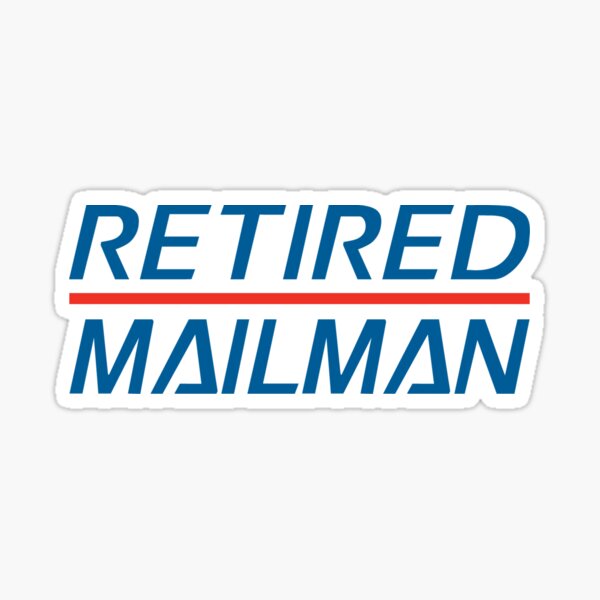 Item preview, Retired Mailman. Retired Post Office Mailman designed and sold by wutang05.