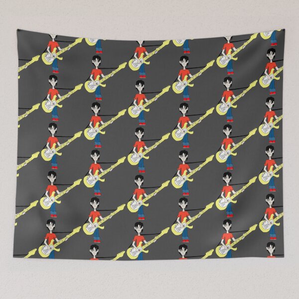 Item preview, Doodle Guitar Player Rocking In The Free World designed and sold by superdumb70.