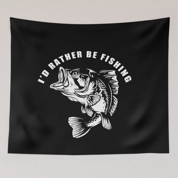 Item preview, I'd Rather Be Fishing designed and sold by kayodeDesign.