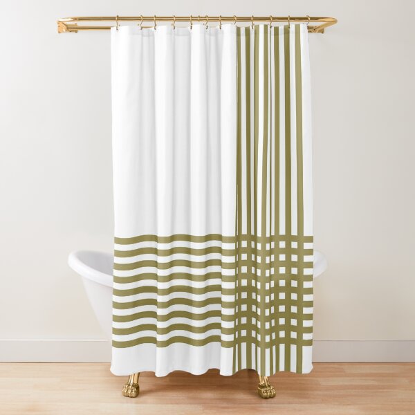 Krizanje (Brown) Shower Curtain