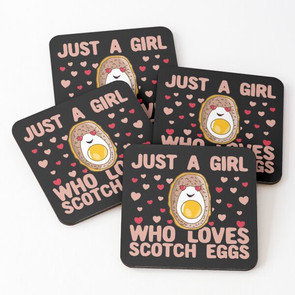 Item preview, Just A Girl Who Loves Scotch Eggs designed and sold by Kawaiindoodle.