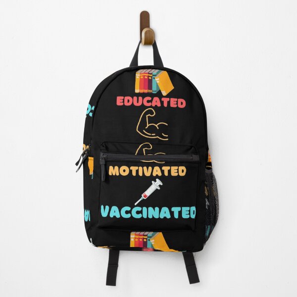 Item preview, Educated Motivated Vaccinated designed and sold by Arlooz Tees.