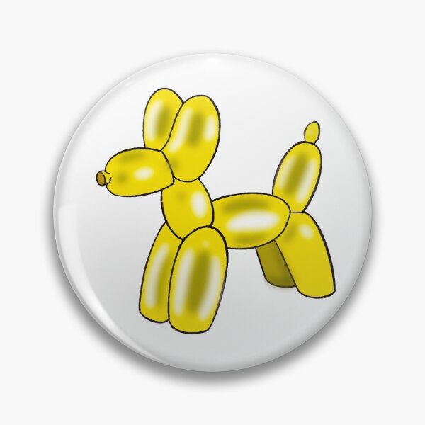 Item preview, Cute yellow balloon animal dog designed and sold by LilEmms.