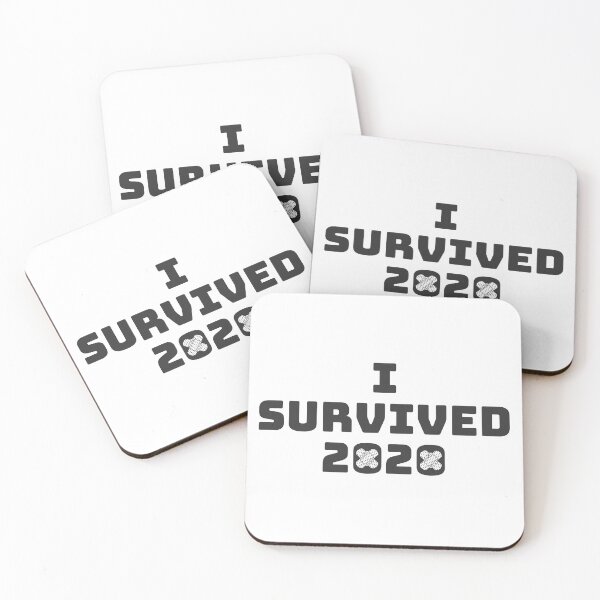 Item preview, I Survived 2020 - Funny Quarantine Meme designed and sold by whatisonmymind.