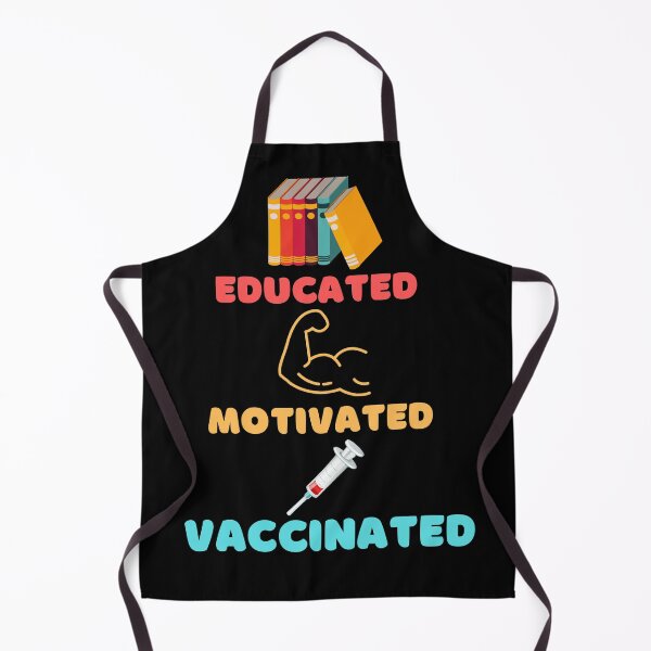 Item preview, Educated Motivated Vaccinated designed and sold by Arlooz Tees.