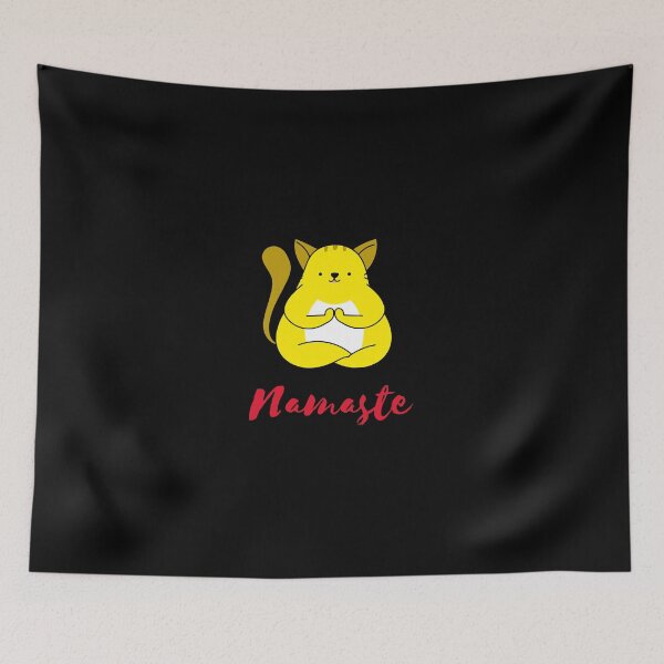 Item preview, Namaste Kitten  designed and sold by Fit & Fun  Gallery.