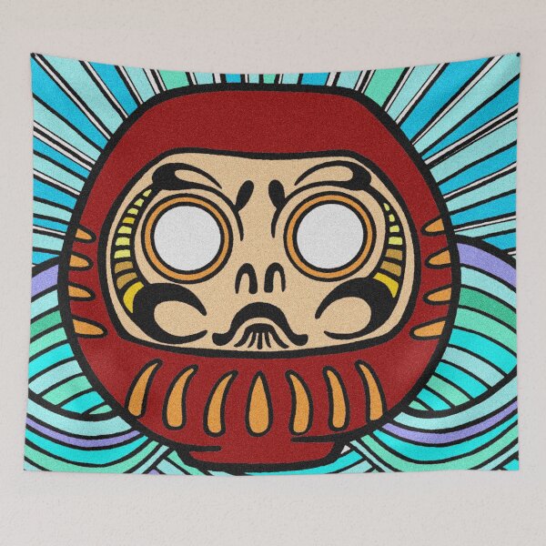 Item preview, Daruma Waves designed and sold by sandpiperstudio.