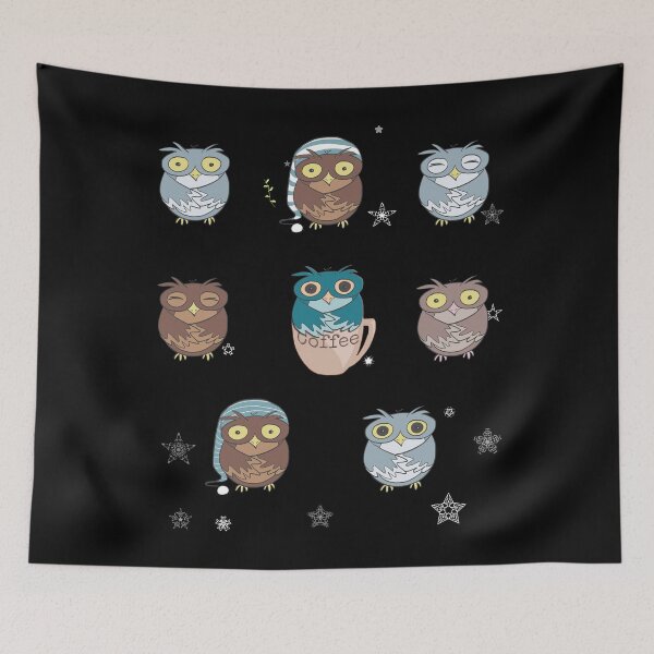 Item preview, Owl & Coffee Lovers Funny Owls Ugly Christmas Sweater Gift designed and sold by r-silver.