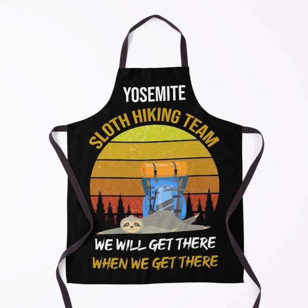 Item preview, Yosemite Sloth Hiking Team We Will Get There When We Get There designed and sold by WhiteTears.