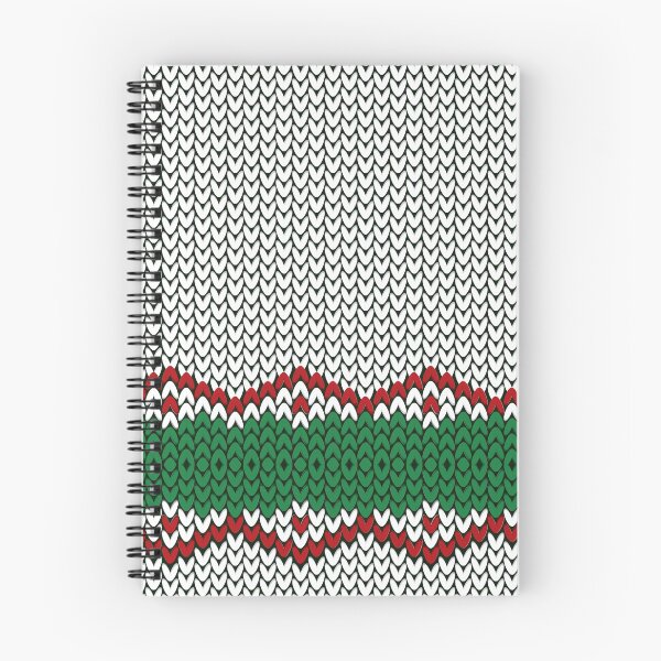 Item preview, Knitted texture for Christmas and New Year pattern in green, red and white colors. designed and sold by MrazTees.