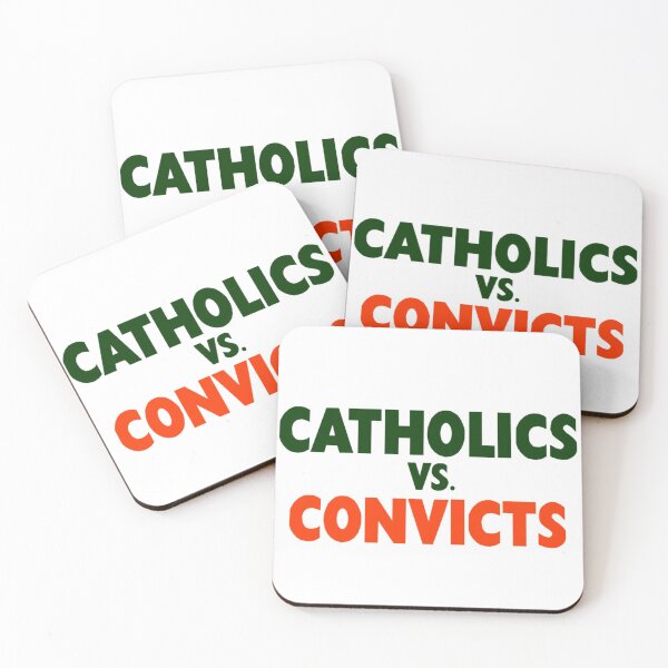 Item preview, ‏catholics vs convicts shirt designed and sold by mejon3.