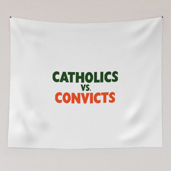 Item preview, ‏catholics vs convicts shirt designed and sold by mejon3.