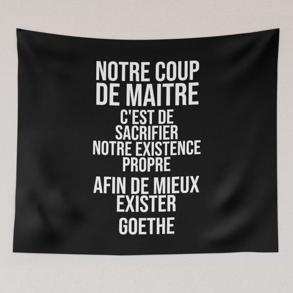 Item preview, Sacrificing our Existence -iquote Goethe designed and sold by Philippe Derungs.
