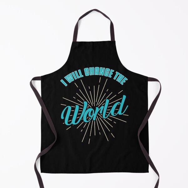 Item preview, I Will Change The World Theater Quotes Broadway Gift designed and sold by tomtomd.