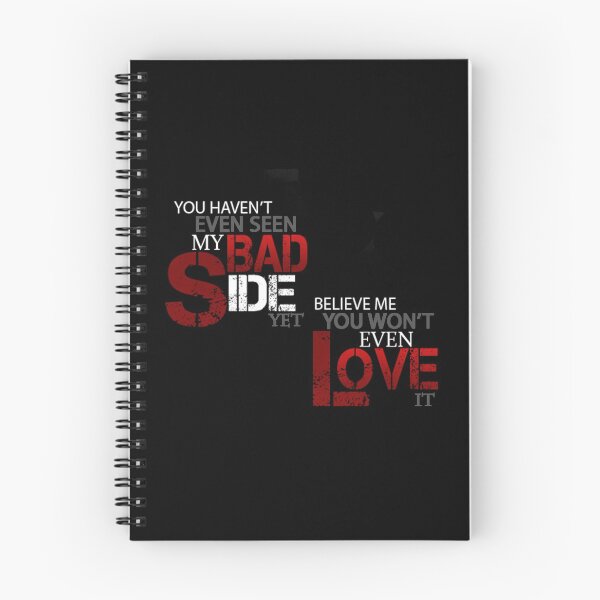 Item preview, You haven't even seen my bad side, believe me you won't even love it designed and sold by Swirlstache.