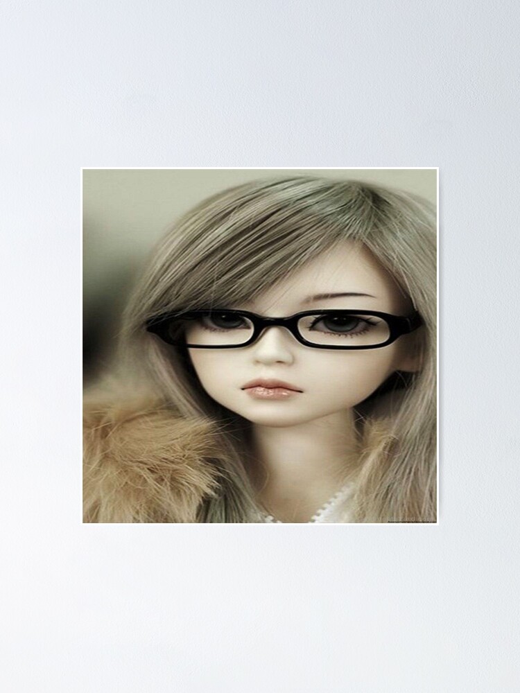 Póster «gafas doll summer anime kwai cosplay doll mask print