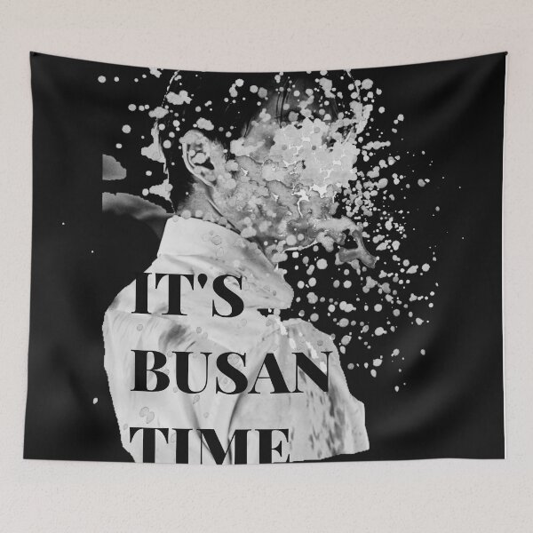 Item preview, Korain zombie Busan Halloween Black t shirt designed and sold by Mary  Moh.
