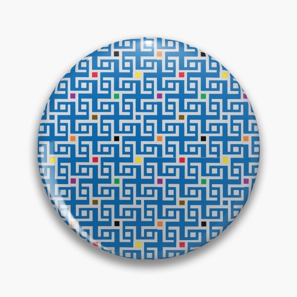 Item preview, Interchange-blue designed and sold by MewbornArt.