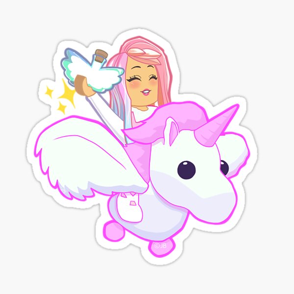 Roblox Unicorn Stickers Redbubble - unicorn cute roblox avatars