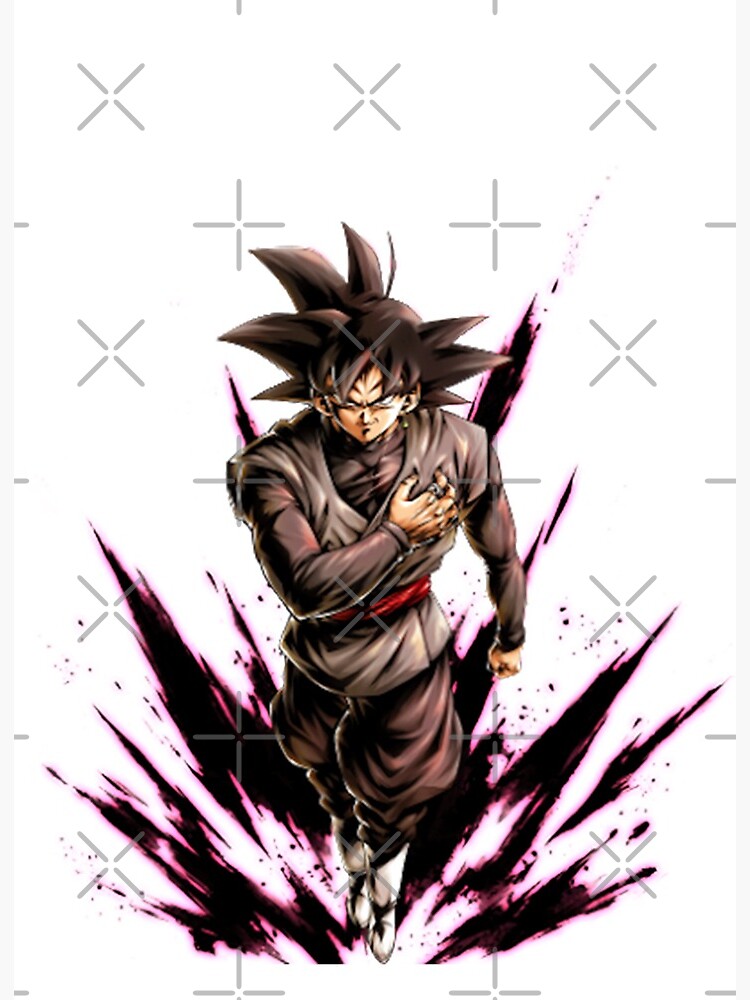 Rose Goku Black Manga Art  Magnet for Sale by Tammy1971