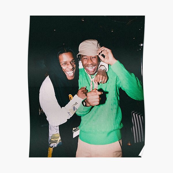 Asaprocky x Tyler Smile Poster Poster