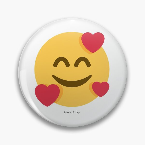 Item preview, Lovey dovey! Heart smiley designed and sold by thepineapple22.
