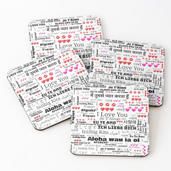 Item preview, I Love You In Different Languages with Lotsa Love and Kissess designed and sold by frankie5368.