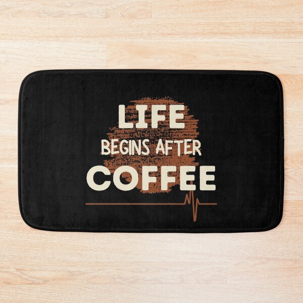 Item preview, Life Begins After Coffee designed and sold by Windmill Wildflowers.