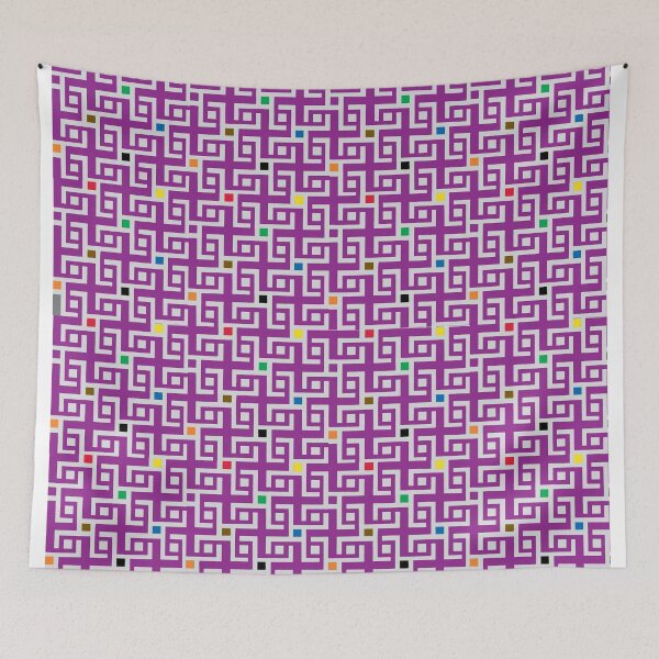 Item preview, Interchange-purple designed and sold by MewbornArt.
