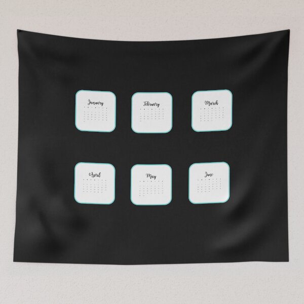Item preview, January 2021 Calendar Monthly Pack 6 Months designed and sold by diverseidentity.