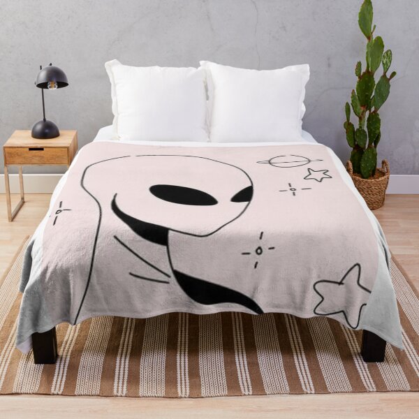 Aperçu de l'œuvre Esthétique extraterrestre rose créée et vendue par Sticker Store.