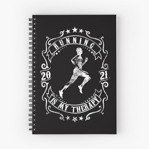 Item preview, Running 2021 Is My Therapy vintage style designed and sold by AJ DESIGN.