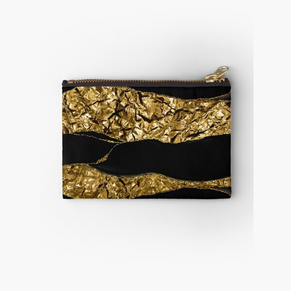 Item preview, Black Faux Marble And Gold Faux Metal Texture  designed and sold by MysticMarble.